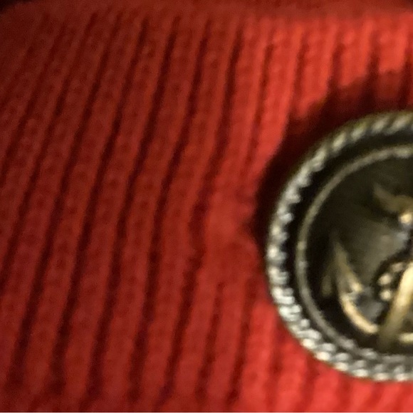 Nautical Ladies Red & White Striped Sweater XXL - Picture 3 of 10